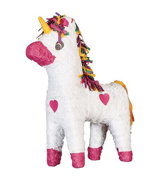 Eine Einhorn-Pinata in Wien
